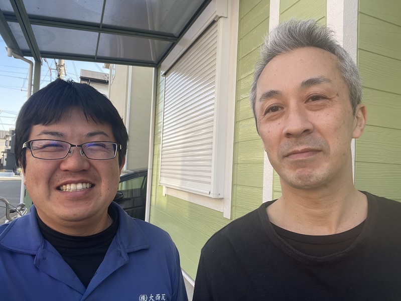 加古川市　K様邸　雹被害によるカバー工法　丁寧だとのお声をいただきました